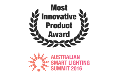Australian Smart Lighting Summit 2016 Most Innovative Product Award Logo